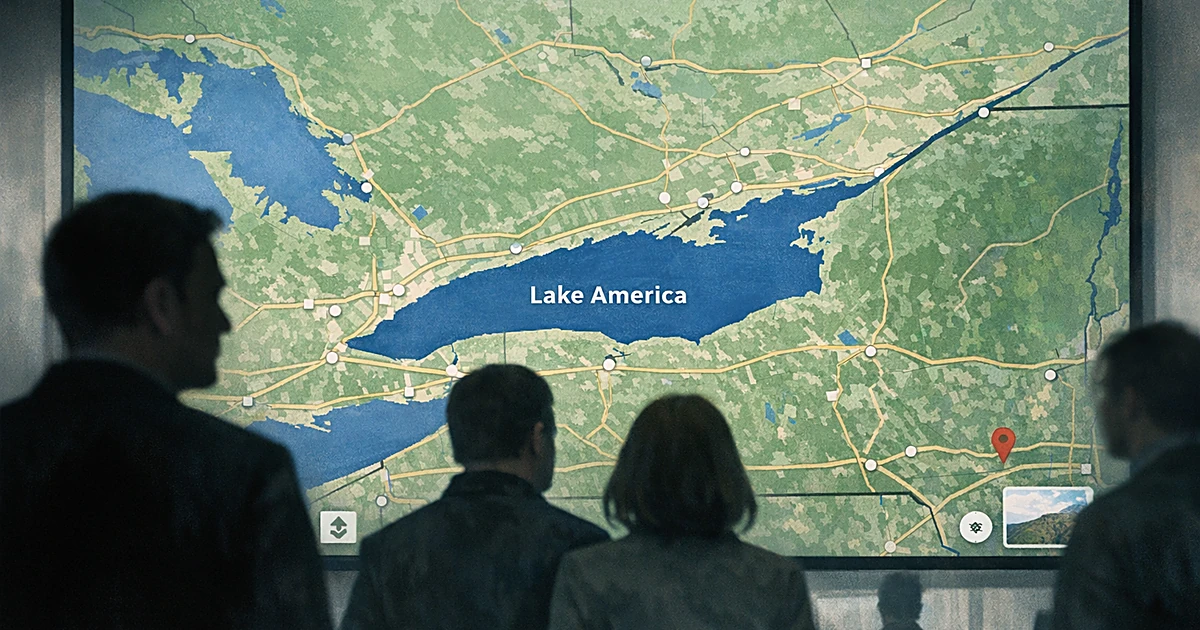 Featured image for: Google Maps adopts 'Lake America' label for U.S. users after Trump executive order