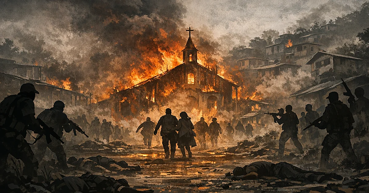 Featured image for: Haitian Christians massacred by gangs as church burned and dozens killed in Port-au-Prince attack